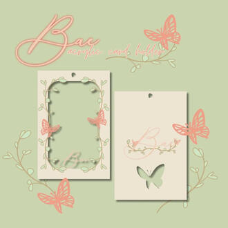 Bae Acrylic Card Holder